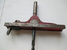 Vintage Hargrave circle hole layout marking scribe cutter wood leather tool  B27 picture