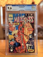 Marvel New Mutants #98 1st appearance Deadpool CGC 9.6 picture