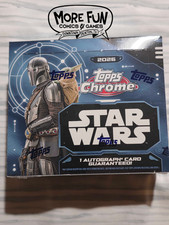 2026 Topps Chrome Star Wars Factory Sealed Hobby Box  picture
