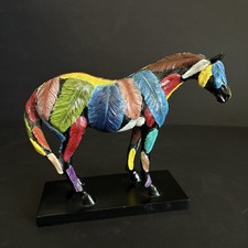 Vintage 2005 Horsefeathers The Trail Of Painted Ponies Figurine No. 12206 picture