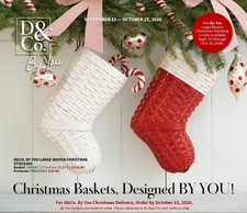 Dresden & Company - BY YOU CHRISTMAS STOCKING BASKET - 2026- Longaberger Weavers picture