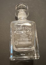 VTG Jameson Triple Distilled Irish Whiskey Crystal Mini Decanter Spirit Bottle picture