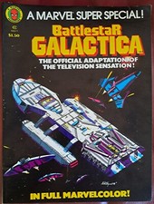 Marvel Super Special No.8 - Battlestar Galactica Comic - 1978 Oversized - NOS picture