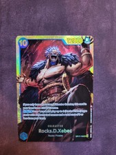 Rocks D Xebec OP17-118 SEC The World's Strongest Warriors One Piece TCG English picture