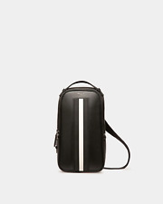 Bally Malikho Recycled Leather Sling Bag In Black picture