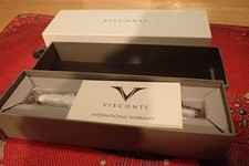 Visconti 'Venus' White Medium Nib Fountain Pen Brand New picture