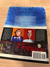 BATMAN ANIMATED ~ COMIC ART BOOK ~ PAUL DINI & SIGNED BY CHIP KIDD ~ SOFTCOVER picture