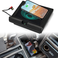 Center Console Charging Pad for Ford F150 2018-2023 Accessories picture