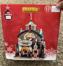 Lemax 2024 Pop-Up Christmas Cookie Shop With Illumination - Tested Working picture