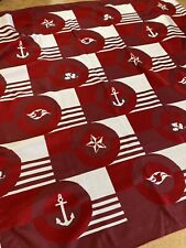 Disney Cruise Line DCL Stateroom Throw Blanket Prop Red  picture