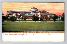Chicago IL-Illinois, Field Museum, Antique, Vintage c1907 Souvenir Postcard picture