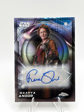 Topps 2026 Chrome Star Wars Fiona Shaw Maarva Andor Auto Autograph A-FSH picture