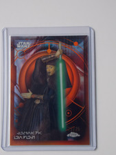 2026 Star Wars Topps Chrome Luminara Unduli card AURE-155 Orange Refractor 23/25 picture