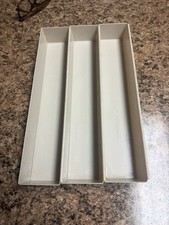 Vintage Rubbermaid JB1-2917 3 Interlocking Instant Drawer Organizer USA Beige  picture