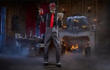 Home Accents Holiday Led 6.5ft. Jack Of Spades Animatronic picture