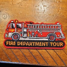 Fire Department Fire Truck Patch Firefighting & Rescue United States picture