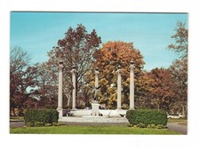 BENEFICENCE Monument ball state UNIV muncie IN VG postcard UNP picture