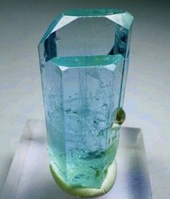 Large Rare Beautiful Untreated Clear Natural Raw Aquamarine Crystal Specimen picture