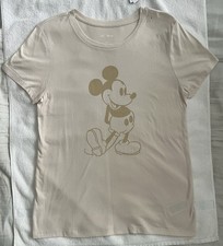 NWT - Gap Disney Women's Beige Mickey Mouse T Shirt Size L picture