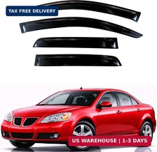 Rain Guards Fit for 2005-2010 Pontiac G6, Out-Channel Window Visors Vent Win picture