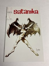SATANIKA 0, 1ST VEROTIK PRINTING 1995, FRAZETTA COVER, NM- 9.2 ~ NEVER READ picture