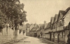 PC WARWICK MILL STREET WARWICKSHIRE ENGLAND VINTAGE POSTCARD (u1816) picture