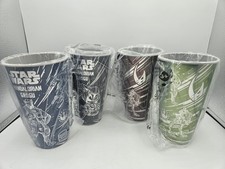 NEW 2026 Burger king Star Wars Collectible Cups Complete Set of 4   picture