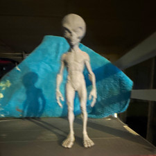 5” Gray Alien UFO Figurine Model Figure Science Fiction & Horror 3D printed picture