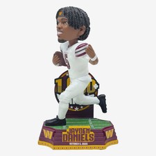 Jayden Daniels Washington Commanders 1,000 Rushing Yards In 20 Games Bobblehead picture