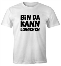 Men's T-Shirt with slogan Bin da kann kann go Fun Shirt Moonworks ® picture