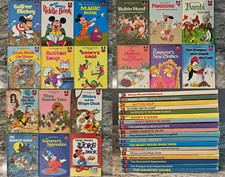 Lot of 18 Vintage 1970’s Walt Disney Hard Cover Books  picture