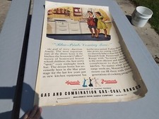 Vtg Monarch Paramount Malleable Iron Range Co Stove Oven Hardware Store Poster picture