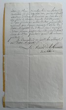 NAPOLEON I — ENDORSED 1812 REPORT ON EQUIPPING THE POLISH VISTULA LEGION picture