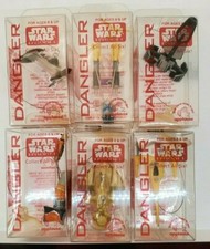 Star Wars Episode 1 Danglers Set of 6 Naboo Starfighter Podracers Tank/AAT picture