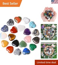 Elegant 20PCS Healing Crystals Set - Perfect Stocking Stuffers for Women picture