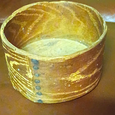 Antique Daniel Cragin Bentwood Dry Measure Box Circa 19th To Early 20th Century picture