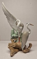 Nao By Lladro 515 Two Herons Figurine Retired 11.5cm x 11.5cm x 27cm High picture