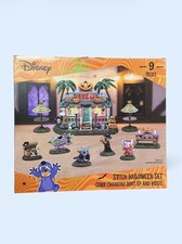Disney Stitch Halloween Light Up Musical Set 9pc Color Changing Decor picture