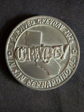 $uicide Boy$ Greyday 1/50 Coin- San Bernardino Official Merch Medallion Rare picture