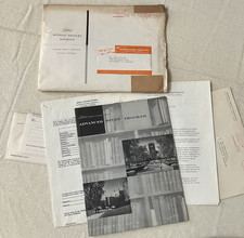 VTG Lockheed Aviation Employment Packet 1956 Cold War Aerospace advanced study picture