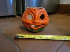 Vintage Paper Mache Jack O Lantern picture
