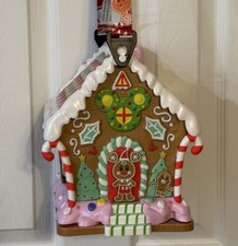 Disney Popcorn Bucket 2024 DLR Christmas Holiday Gingerbread Candy House NEW picture