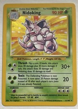 Nidoking 011/102 Base Set Holo picture