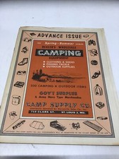 1961 Camp Supply Co. Catalog Gov’t Surplus Camping Supplies Wamser Bag Co. Tents picture