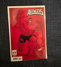 Marvel The Avengers #35 - Signed Variant Cover By David Nakayama, with COA picture