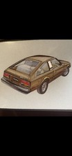 Vintage 1981 Toyota Celica Graphic Artist Drawing Art Brochure picture
