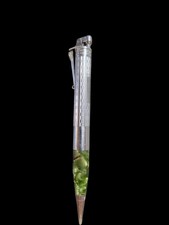 Ronson Penciliter Lighter Pencil Combo Art Metal Newark Vintage  picture
