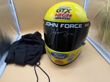 John Force Signed Full Size Helmet F/S JSA NHRA Legend picture