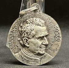 by Tairac - France 1930´ John Bosco & Mary Help of Christians catholic old medal picture