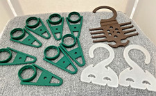 NOS Vintage Tupperware Lot 36 UNUSED Laundry Sock Sorters 1786 Broom Hooks 729 + picture